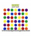 Botones decorativos de colores brillantes Tiny Primary de Dress It Up