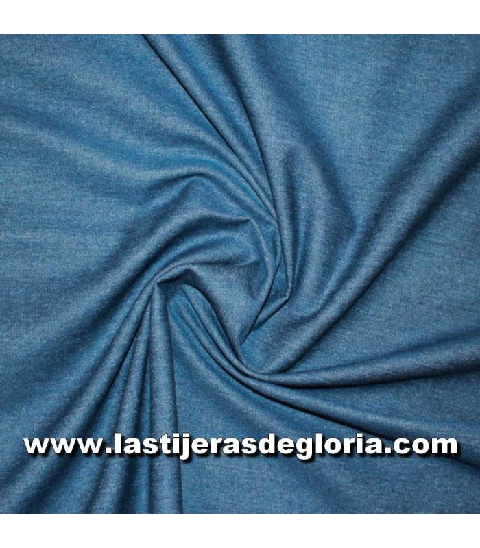 Tela vaquera azul denim ancho 150 cm.