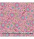 Estampados Tela jardín floral sobre rosa Flower and Vine de Monique Jacobs para Maywood Studio