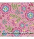 Estampados Tela jardín floral sobre rosa Flower and Vine de Monique Jacobs para Maywood Studio