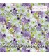 Hand Picket - First Light Tela flores fotorrealistas blanco-lavanda First Light de Maywood Studio