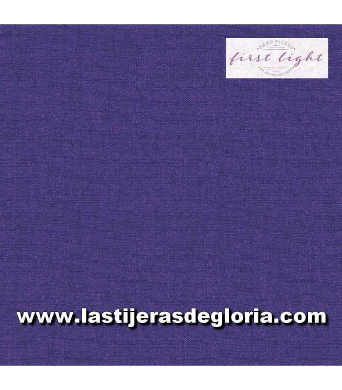 Hand Picket - First Light Tela texturizado violeta azulado First Light de Maywood Studio