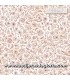 Tela pájaros y flores redwork sobre crema Summertime de Maywood Studio