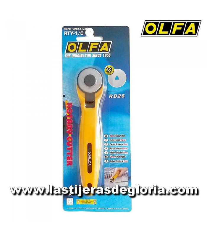 Cuter rotativo circular 28 mm. OLFA