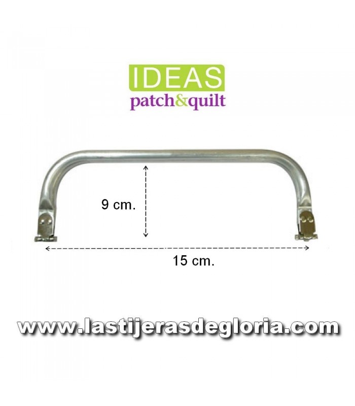 Boquilla para bolsos interior cuadrada 15 cm. Ideas Patch