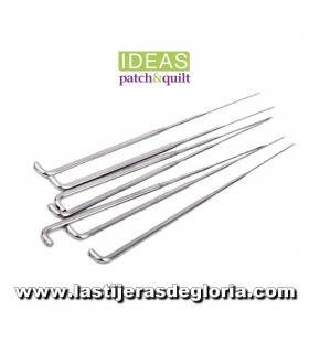 Agujas coser a mano / Alfileres Blister con 7 agujas para fieltro NADEL