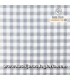 Tela cuadros medianos gris suave colección Poplin de Exclusive Patchwork