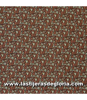 OFERTAS Tela brujitas sobre crema colección Little Witchy Wonderland de RJR Fabrics