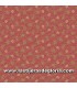 Tela flores cresta otoño sobre rosa Hearthstone de Marcus Fabrics
