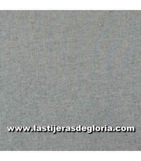 Tela de loneta de algodón lisa azul colección MALIBU