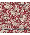 Tela floral burdeos Emily Belle de Liberty Fabrics