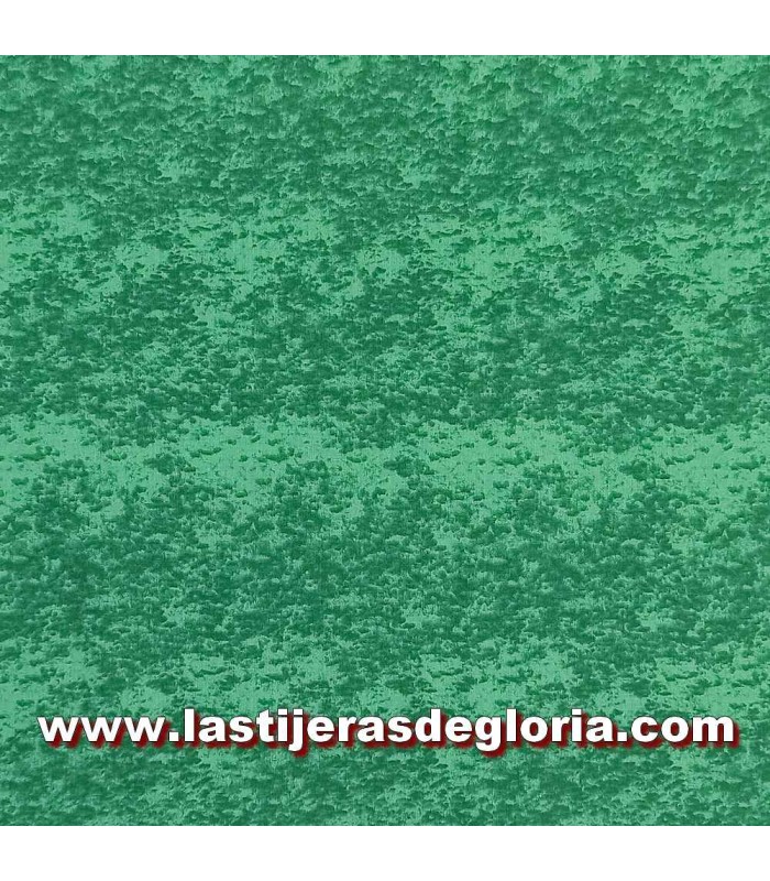 Tela marmoleada verde esmeralda Exclusive Patchwork