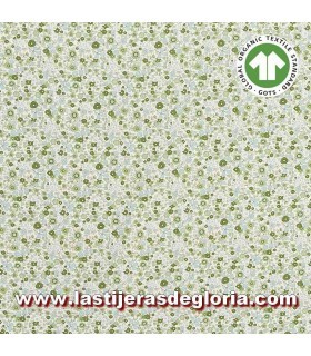 Tela popelín floral multi ancho140 cm. Exclusive Patchwork