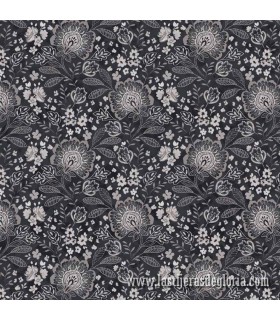 Tela trasera 270 cm. damasco onyx Elizabeth de PB Textiles