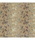 Tela secuencia flores tostado aqua Lydias Lace de Moda Fabrics