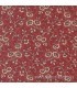 Tela bouquet flores rojo carmesi Lydias Lace de Moda Fabrics