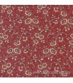 Tela bouquet flores rojo carmesi Lydias Lace de Moda Fabrics