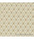 Tela flores enmarcadas beige aqua Lydias Lace de Moda Fabrics