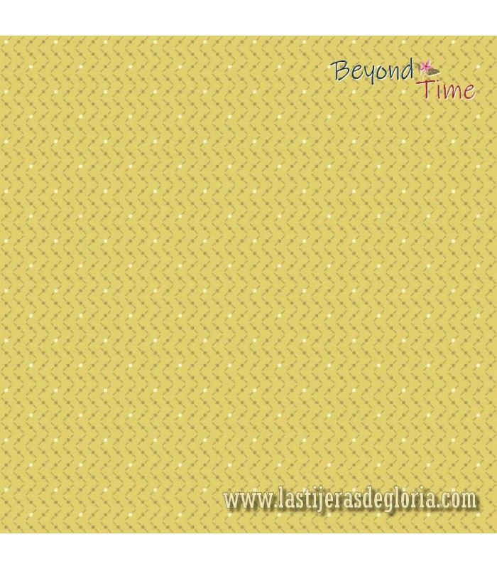 Tela entrecruzado dorado criss cross sweet sunshine Beyond Time de EQP Textiles