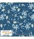 Tela flores azul oscuro Petite Meadows de Stof Fabrics