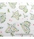 Loneta estampada Navidad ancho 160 cm. ramas abeto corazones y estrellas Holly