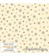 Tela Navidad estrellas sobre crema Snow is Falling de Stof Fabrics