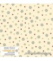 Tela Navidad estrellas sobre crema Snow is Falling de Stof Fabrics