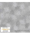 Tela Navidad destellos metálicos sobre gris We Love Christmas de Stof Fabrics