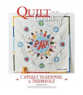 Libro Quilt Country Especial L'Appliqué Traditionnel et Thermocollé de Les Éditions de Saxe