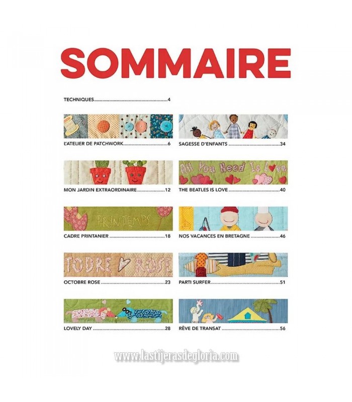 Libro Quilt Country Especial L'Appliqué Traditionnel et Thermocollé de Les Éditions de Saxe