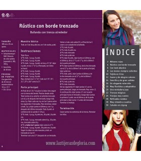 Libro Bufandas, cuellos, mitones y gorros de ganchillo tejidos a punto de cadeneta de El Drac