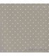Tela topos sobre gris paloma dove Magic Dot de Lella Boutique para Moda Fabrics