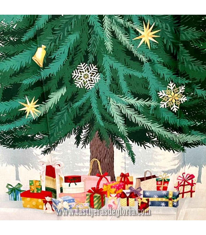 Panel Árbol de Navidad con regalos XMAS de Handworks