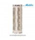 Hilo metalizado plateado para coser y bordar Mettler Metallic