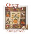 ÚLTIMO - Libro Quilt Country 74 Saison d'Automme de Les Éditions de Saxe