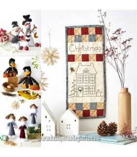 Libro Quilt Country 74 Saison d'Automme de Les Éditions de Saxe
