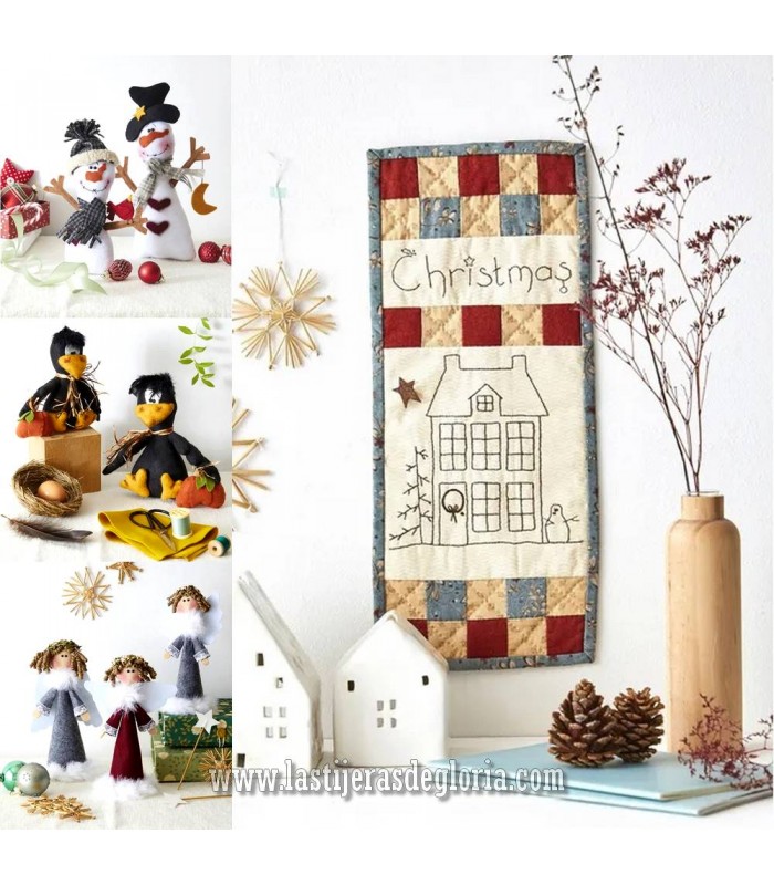 Libro Quilt Country 74 Saison d'Automme de Les Éditions de Saxe