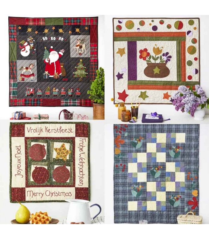 Libro Quilt Country 74 Saison d'Automme de Les Éditions de Saxe