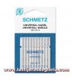 Set de 10 agujas surtidas universales para coser a máquina SCHMETZ