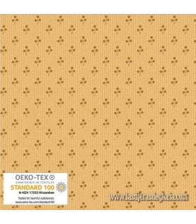 Tela ramos estrellas mini marfil Tiny Delight de Stof Fabrics