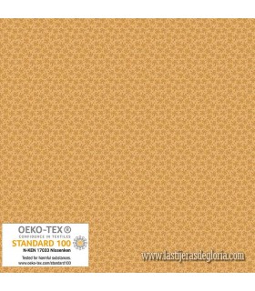 Tela tréboles mini sobre beige Tiny Mixture de Stof Fabrics