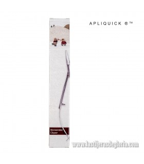 Clipper microserrado de punta recta APLIQUICK ®™