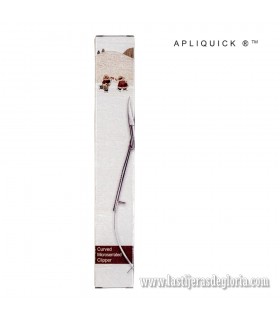Clipper microserrado de punta curva APLIQUICK ®™