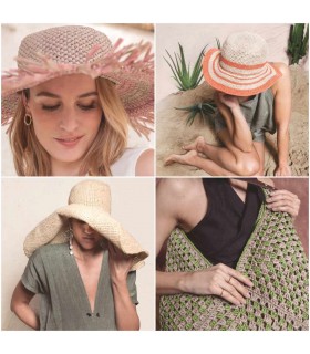 Libro DMC Eco Vita Raffia Bolsos y Sombreros