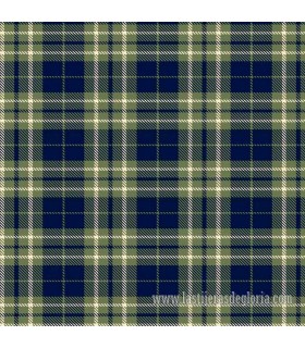 Tela cuadros verde Gabriel colección Dad Plaids de Whindam Fabrics