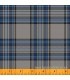 Tela cuadros gris Patrick colección Dad Plaids de Windham Fabrics