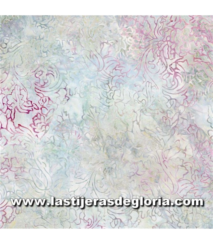 Tela Batik Desert Mist Malam IV de Jinny Beyer para RJR Fabrics