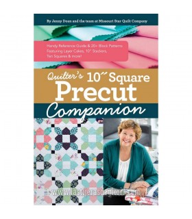 Libro Quilter's 10" Square Precut Companion de Jenny Doan de Missouri Star Quilt Company