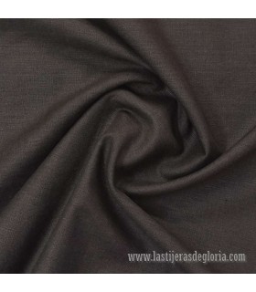 Tela de lino lavado en tono marrón 230 gr./m2 Whased Linen