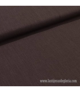Tela de lino lavado en tono marrón 230 gr./m2 Whased Linen